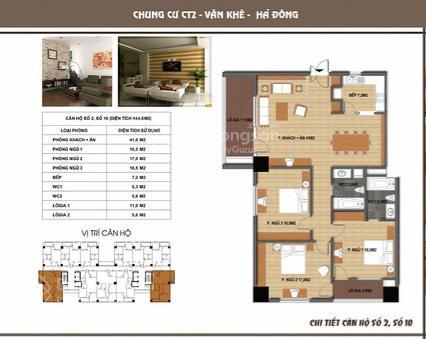 Bán căn hộ góc 3 phòng ngủ sáng+ 2wc nội thất đẹp, giá tốt nhất văn khê