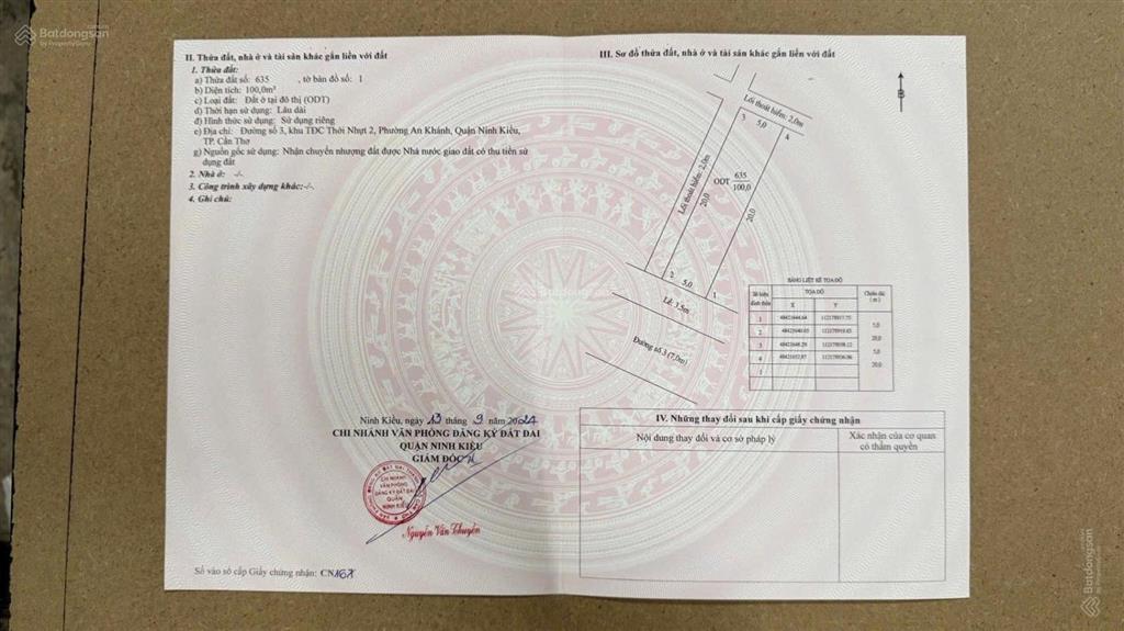 Bán dãy nhà trọ mương hở hông 2m, sau 2m. đường số 3 khu dân cư thới nhựt 2 phường tân an