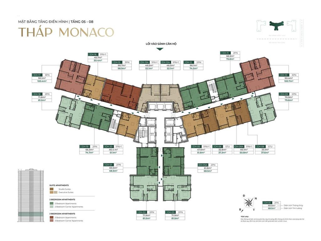 Chênh 400tr thấp nhất dự án, căn 2n tòa m2 view nội khu đẹp