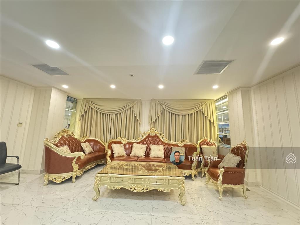 Cho thuê sàn vp tòa nhà, tổng dt 3000m2 khu thạnh mỹ lợi. 450m2/sàn. cho thuê 7 sàn