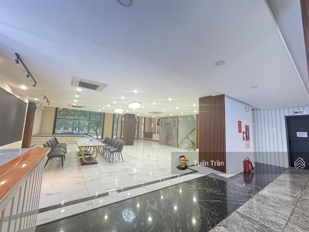 Cho thuê sàn vp tòa nhà, tổng dt 3000m2 khu thạnh mỹ lợi. 450m2/sàn. cho thuê 7 sàn