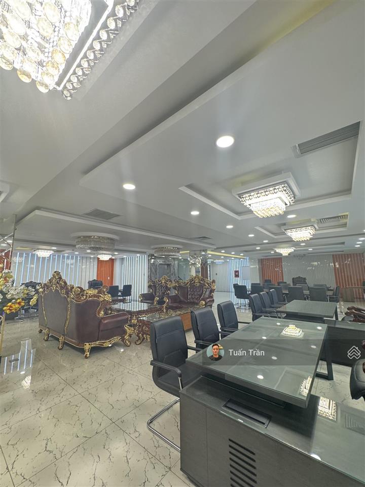 Cho thuê sàn vp tòa nhà, tổng dt 3000m2 khu thạnh mỹ lợi. 450m2/sàn. cho thuê 7 sàn