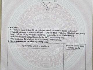 Bán đất tại khánh thượng, ba vì, hà nội, giá thỏa thuận, 1260 m2, mặt tiền 40m