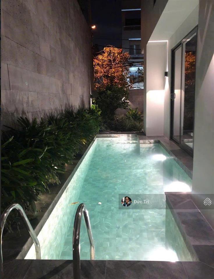 Siêu phẩm villa hồ bơi nguyễn văn hưởng, thảo điền dt 9.5x18m hầm 4 tầng giá giảm về 65 tỷ
