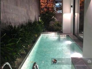 Siêu phẩm villa hồ bơi nguyễn văn hưởng, thảo điền dt 9.5x18m hầm 4 tầng giá giảm về 65 tỷ