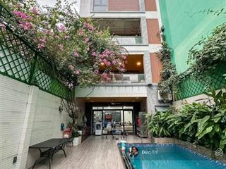 Bán tòa nhà ks khu k300  nguyễn thái bình  p12 tân bình dt 8x20m hầm 6 tầng tn 250tr/th giá 40 tỷ