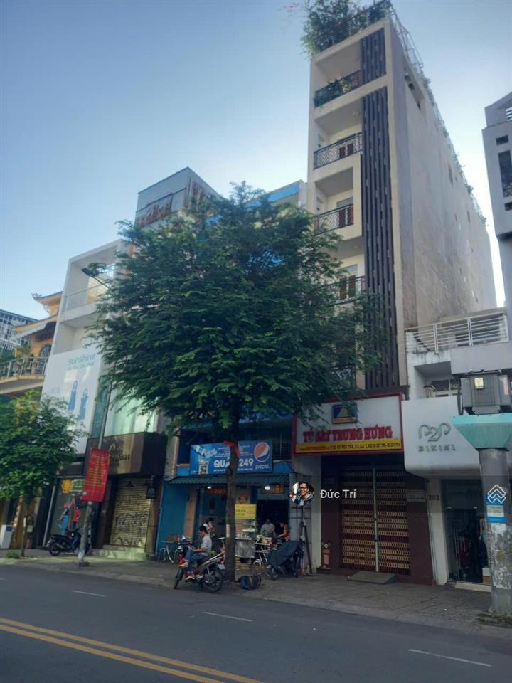 Bán tòa nhà mặt tiền võ văn tần q3 dt 7.25m nh x 21.5m  7 tầng tm tn 250tr/th giá 57 tỷ