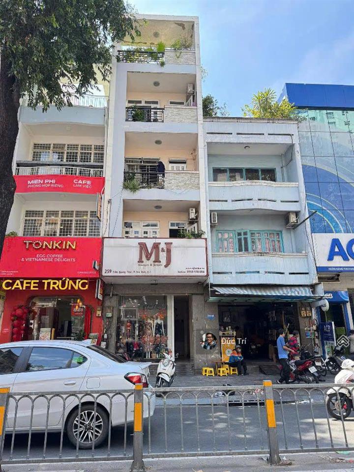 Bán nhà mặt tiền trần quang khải, quận 1, dt 5x17m  3 tầng, hđt 80tr/th, giá 28 tỷ