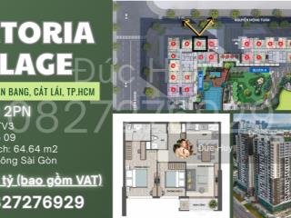 Bán căn 2pn tháp vtv3 view sông sg, landmark 81 và pháo hoa  đang ký hdmb  victoria village