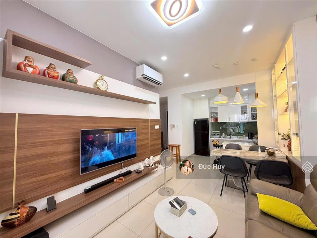 Bán căn 2pn nhà siêu đẹp, view trực diện sông sg  75m2 full nt chỉ 7,65 tỷ  the sun avenue