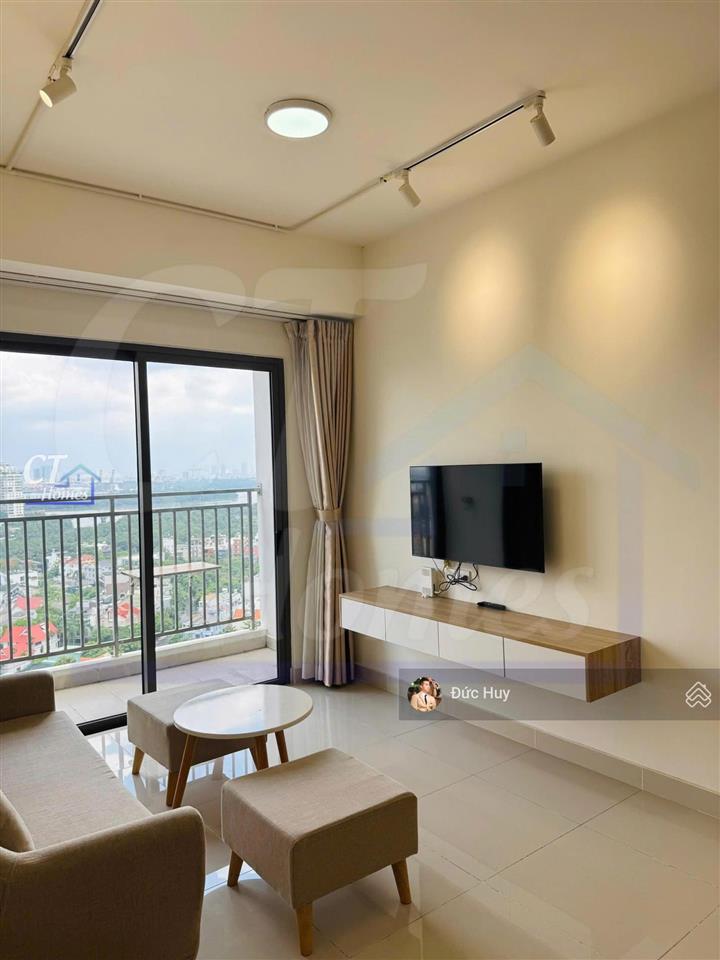 Cho thuê căn 1pn full nt đẹp, view trực diện sông mát mẻ  51m2 giá chỉ 15tr  the sun avenue