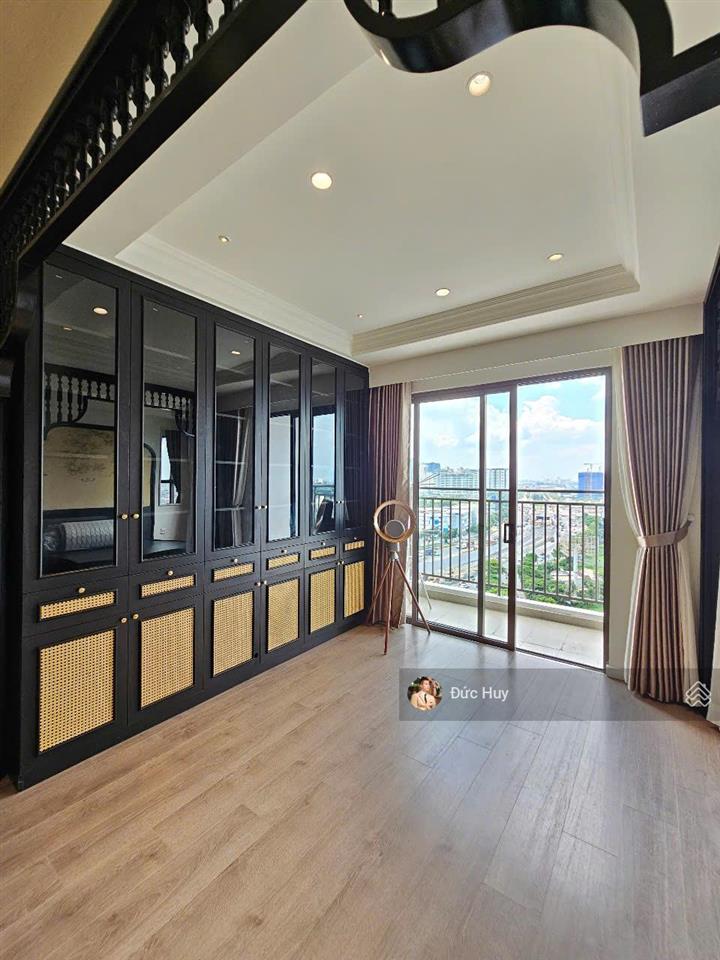 Cho thuê nhanh căn 1pn full nt phong cách indochine như hình chỉ 16tr/tháng  the sun avenue q2
