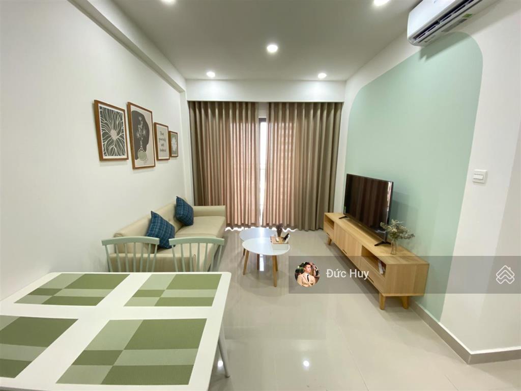 Cho thuê 2pn đang trống sẵn giá chỉ 18tr/tháng  75m2 full nt  the sun avenue, quận 2