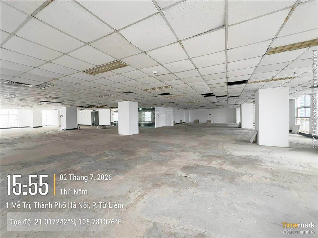 Bql tòa nhà sông đà tower cho thuê vp 1000m2  giá 290k/m2/tháng   0345 943 ***