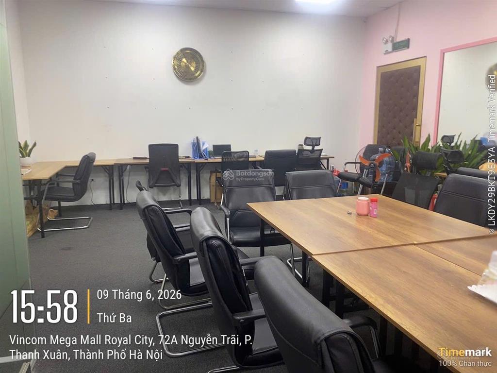 Bql cho thuê văn phòng tại royal city, nguyễn trãi dt 500m2