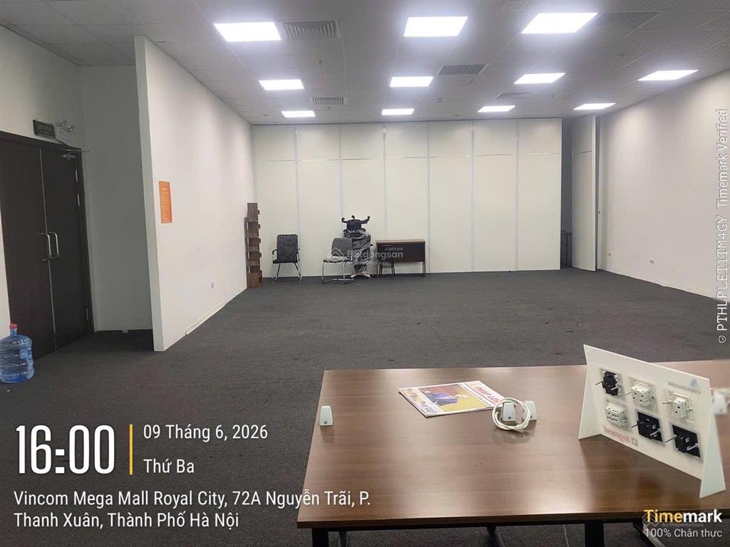 Bql cho thuê văn phòng tại royal city, nguyễn trãi dt 500m2