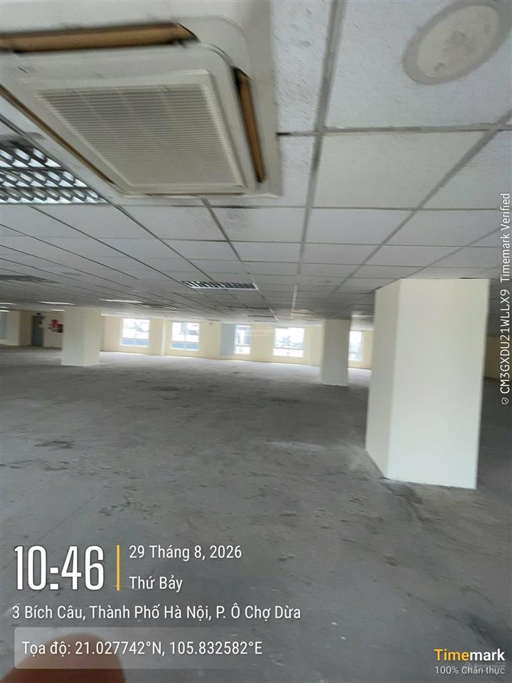Bql cho thuê văn phòng tại tòa hapro 11b cát linh, dt 200m2 giá 350k/m2/tháng
