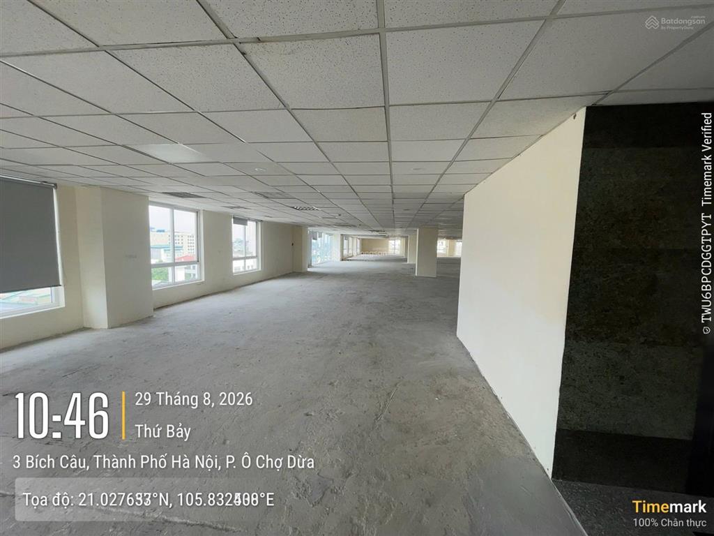 Bql cho thuê văn phòng tại tòa hapro 11b cát linh, dt 200m2 giá 350k/m2/tháng