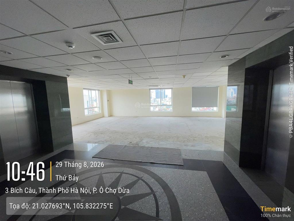 Bql cho thuê văn phòng tại tòa hapro 11b cát linh, dt 200m2 giá 350k/m2/tháng