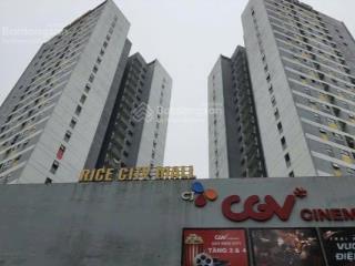 Bql cho thuê mặt bằng toà rice city tại khu đô thị linh đàm  diện tích 611m2, giá 150 triệu/th