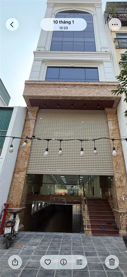 Bql cho thuê toà nhà văn phòng 8 nổi + 1 hầm, phố đại la, dt 250m2  giá 180k/m2