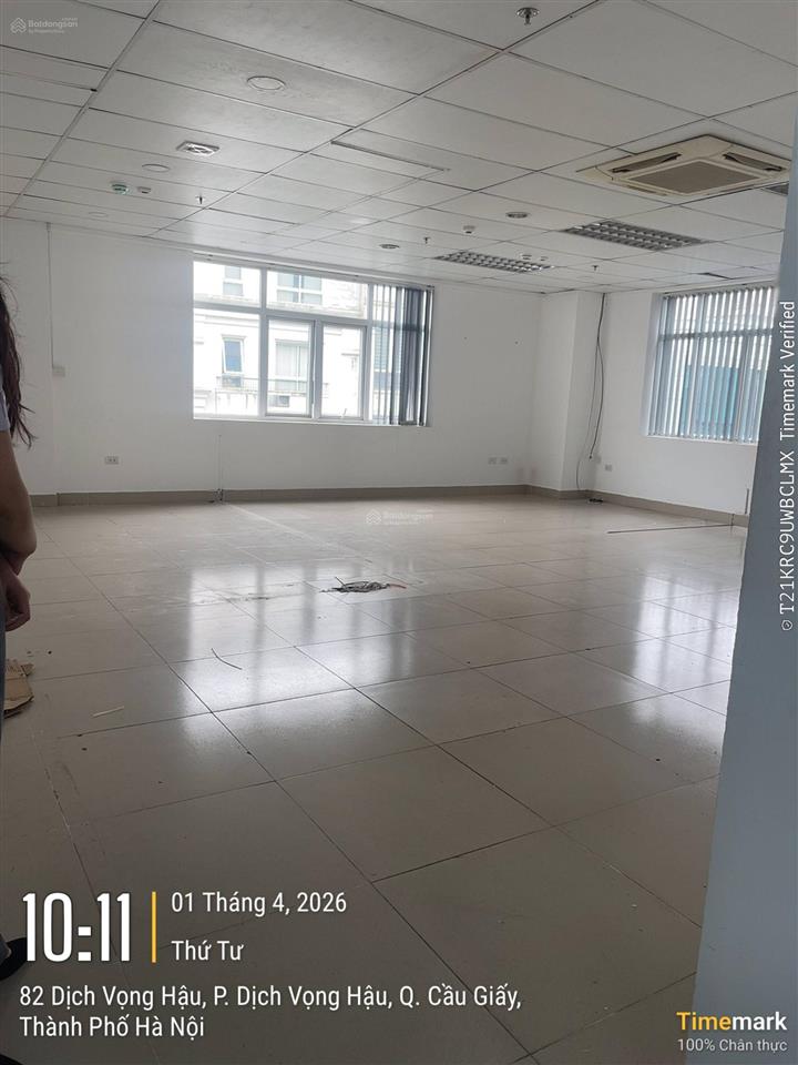 New! bql cho thuê tòa văn phòng hồng hà nutrition tower số 82 dịch vọng hậu. diện tích 100m2