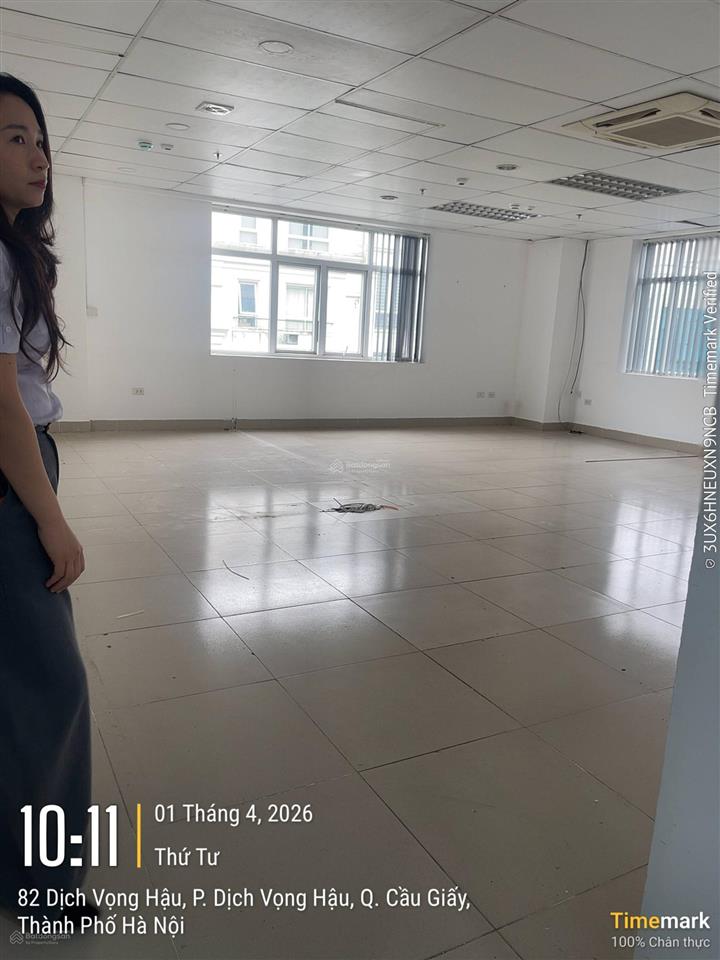 New! bql cho thuê tòa văn phòng hồng hà nutrition tower số 82 dịch vọng hậu. diện tích 100m2