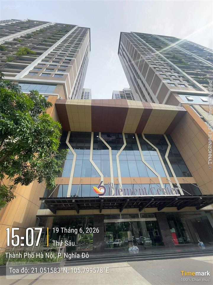 Bql cho thuê văn phòng tòa 6th element, diện tích 200m2  giá thuê 400 nghìn/m2/tháng