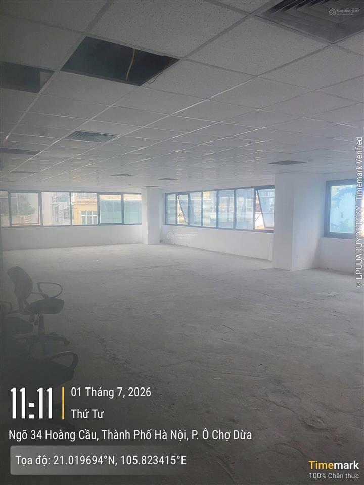 Bql cho thuê văn phòng viễn đông building, hoàng cầu, hà nội. dt 150m2, giá thuê 300k/m2