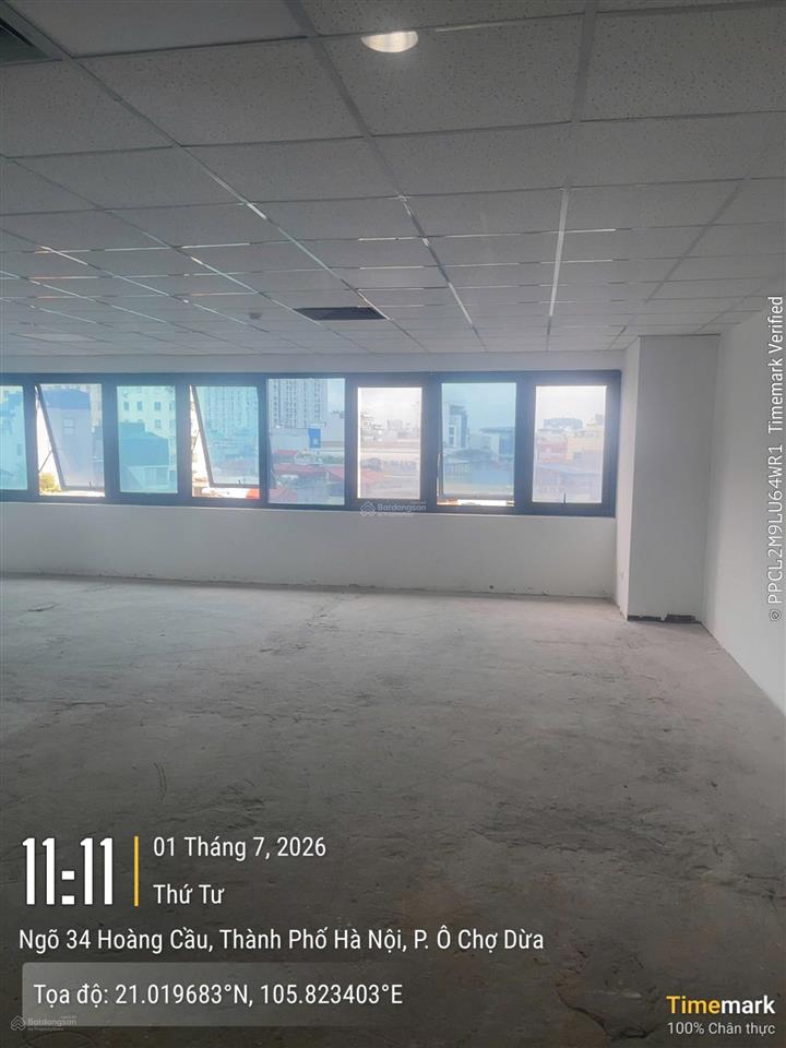Bql cho thuê văn phòng viễn đông building, hoàng cầu, hà nội. dt 150m2, giá thuê 300k/m2