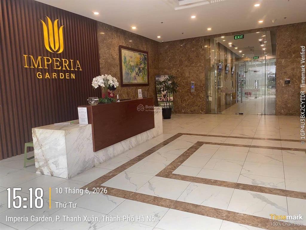 Cho thuê văn phòng tòa imperia garden. diện tích 500m², có cắt linh hoạt.  0345 943 ***