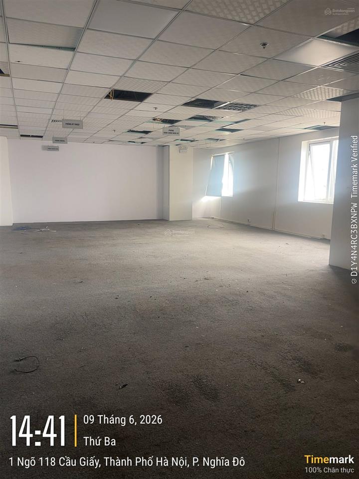 Bql cho thuê văn phòng tòa ctm complex 139 cầu giấy. dt 500m2 có cắt linh hoạt