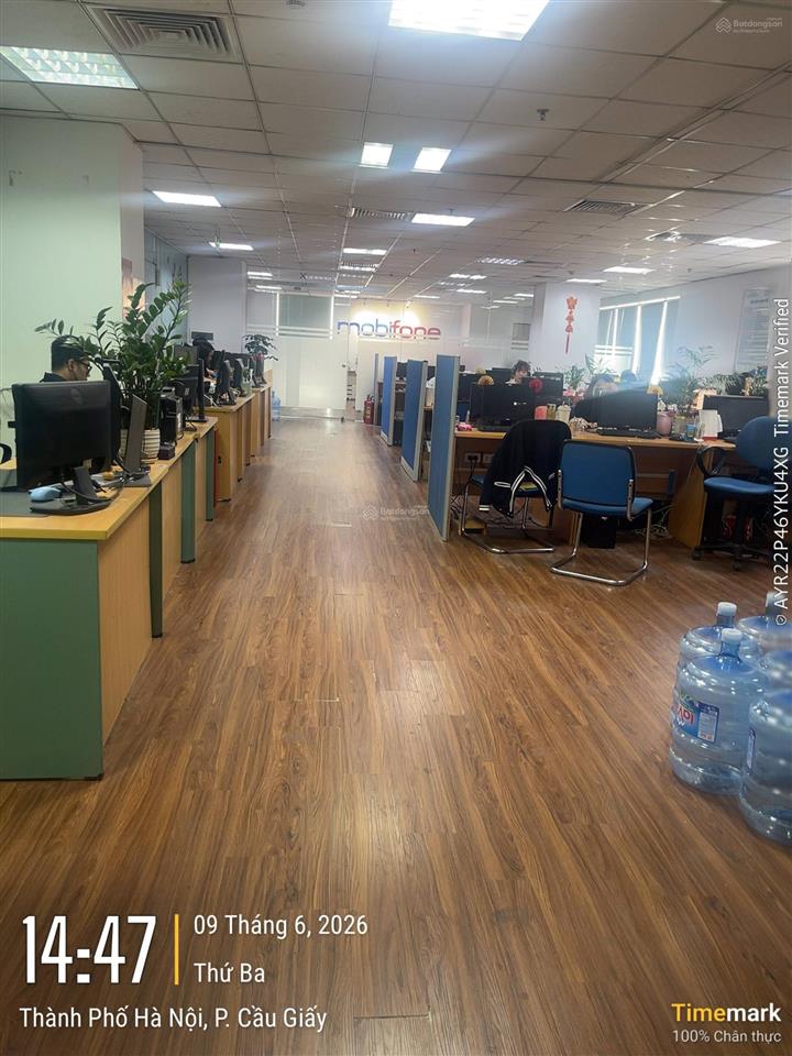 Bql cho thuê văn phòng tòa ctm complex 139 cầu giấy. dt 500m2 có cắt linh hoạt