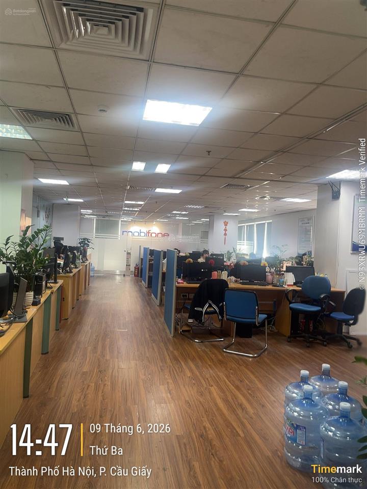 Bql cho thuê văn phòng tòa ctm complex 139 cầu giấy. dt 500m2 có cắt linh hoạt