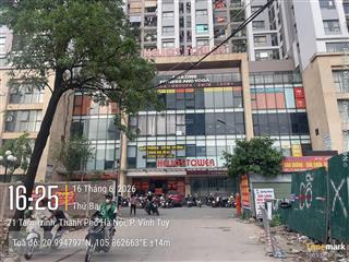 Văn phòng cho thuê 300m² toà helios tower 75 tam trinh. dt 300m², giá thuê 200 nghìn/m2/th