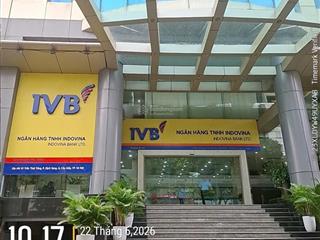 Văn phòng 400m² toà lucky building trần thái tông. giá thuê 320k/m2 có cắt từ 100m²