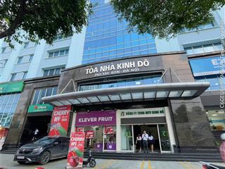 Văn phòng 300m tại toà nhà kinh đô 292 tây sơn cho thuê sẵn nội thất. giá thuê 190k/m2