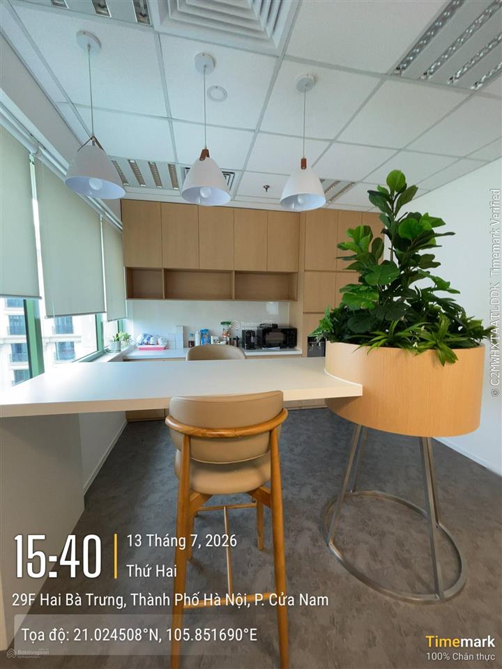 Văn phòng hạng (a) tòa central building 31 hai bà trưng cho thuê. dt 80m2, giá thuê 1015k/m2/th