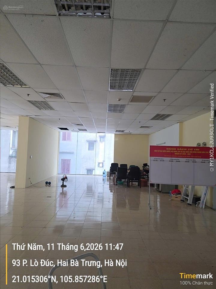 Văn phòng hạng b tòa nhà kinh đô tower 93 lò đúc cho thuê diện tích 100m2, giá 280k/m2