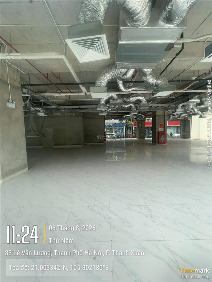Bql cho thuê văn phòng hạng (a) tòa handico complex  lê văn lương. diện tích 550m2  giá 620k/m2