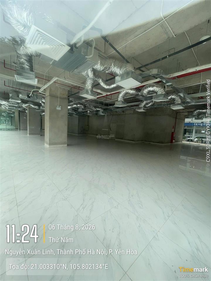 Bql cho thuê văn phòng hạng (a) tòa handico complex  lê văn lương. diện tích 550m2  giá 620k/m2