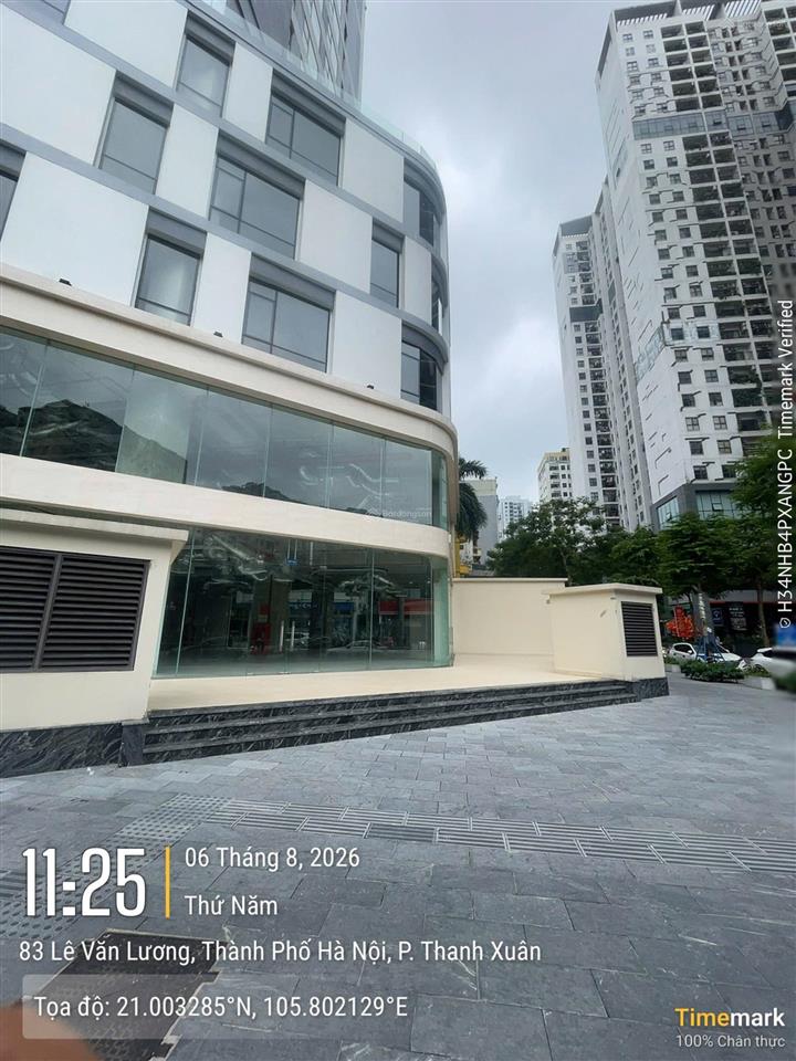 Bql cho thuê văn phòng hạng (a) tòa handico complex  lê văn lương. diện tích 550m2  giá 620k/m2