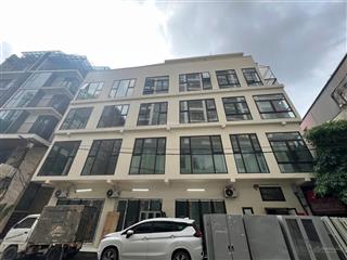 Cho thuê tòa nhà văn phòng mặt đường bưởi. diện tích 100m2, 5 tầng, giá thuê 100tr/tháng