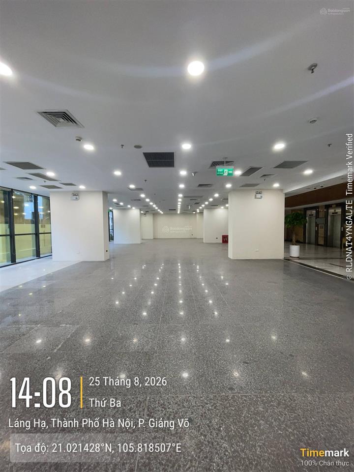 Cho thuê văn phòng hạng a tòa friend's tower số 11 láng hạ. dt 700m2 có cắt từ 100m2. giá thuê 585k