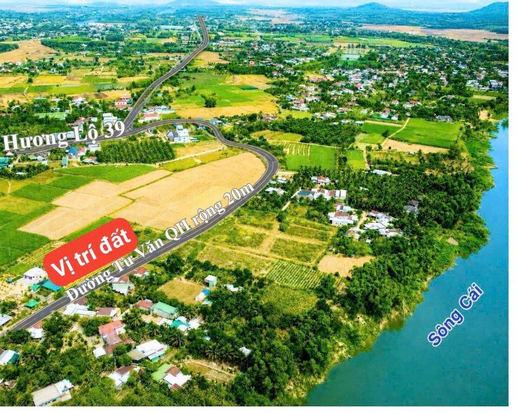 Bán đất Diên Phước giá rẻ mặt tiền đường Tư Văn kết nối Tỉnh Lộ 2 và HL39 - giáp Diên Lạc
