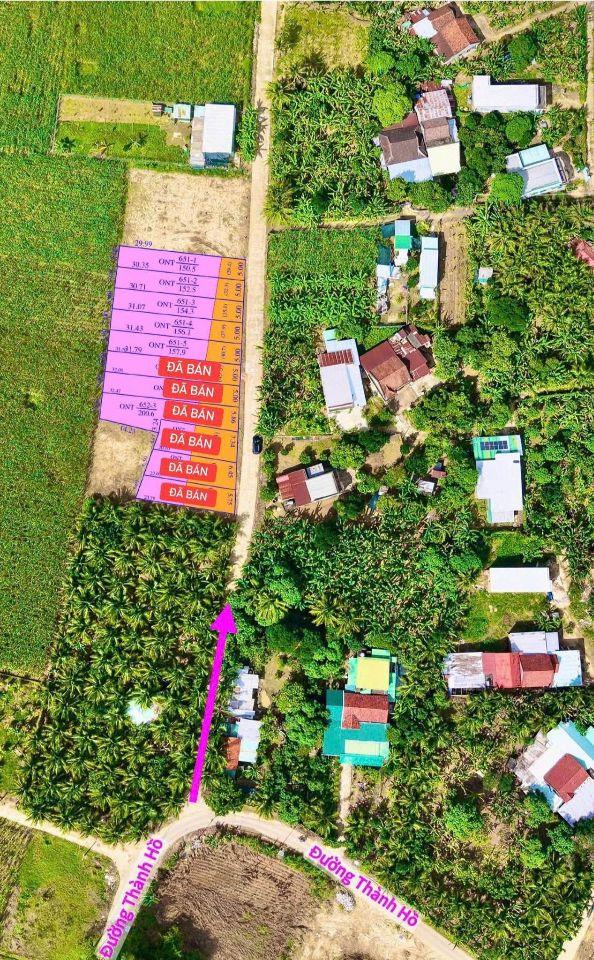 Bán đất Diên Phước giá rẻ mặt đường bê tông thông rộng 6m QH 23m