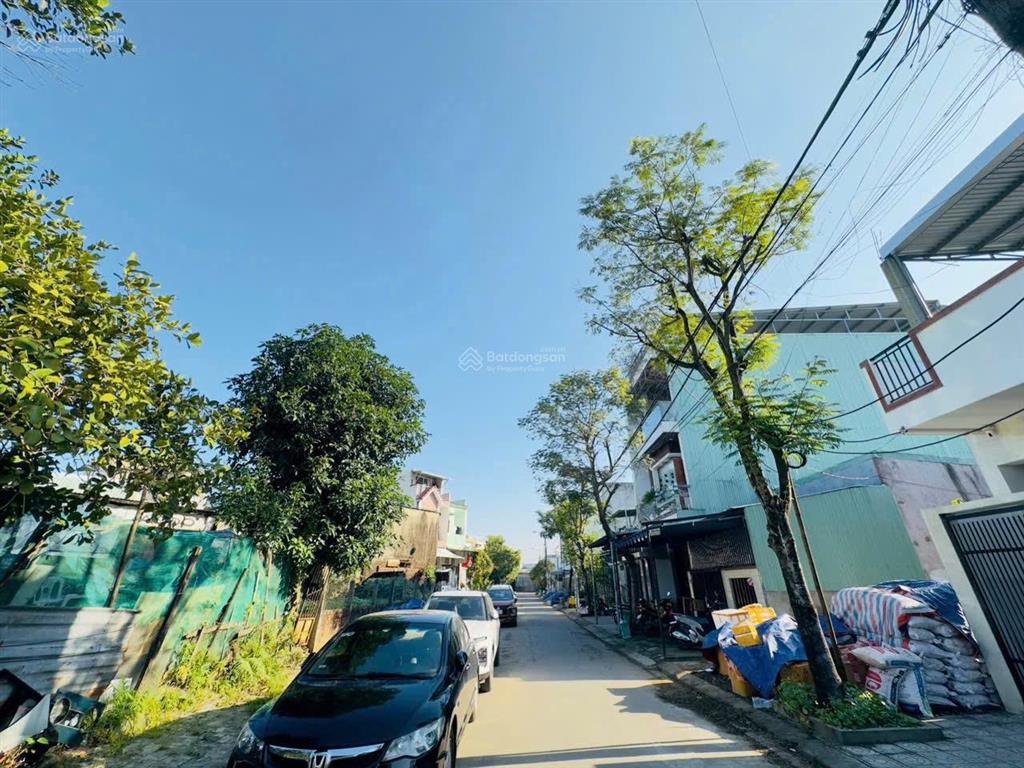 Bán lô đất mặt tiền kẹp cống 100m² sát góc 5m5  nhơn hòa 10  p. an khê  đà nẵng