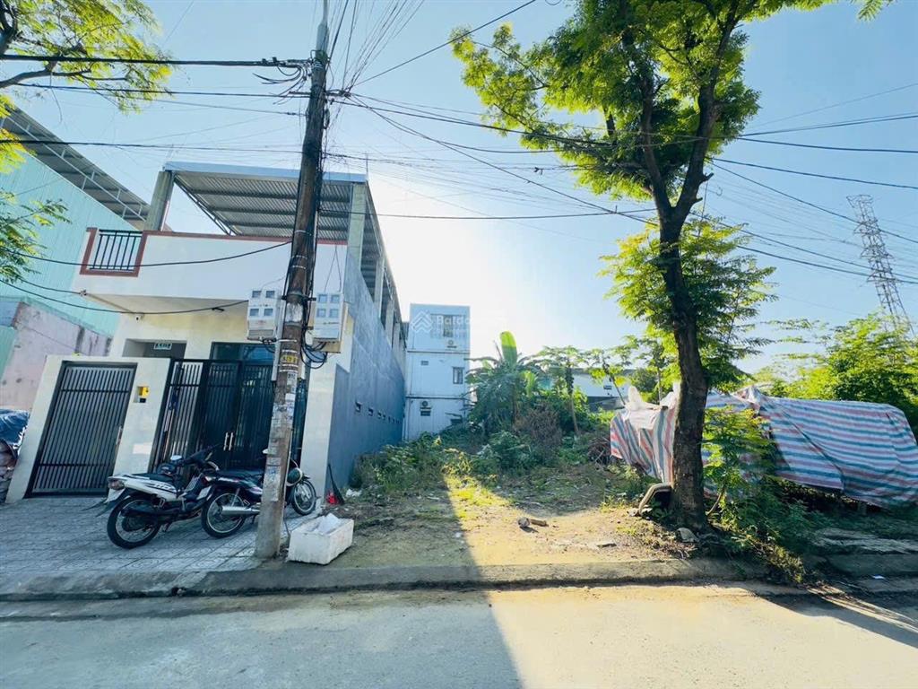 Bán lô đất mặt tiền kẹp cống 100m² sát góc 5m5  nhơn hòa 10  p. an khê  đà nẵng