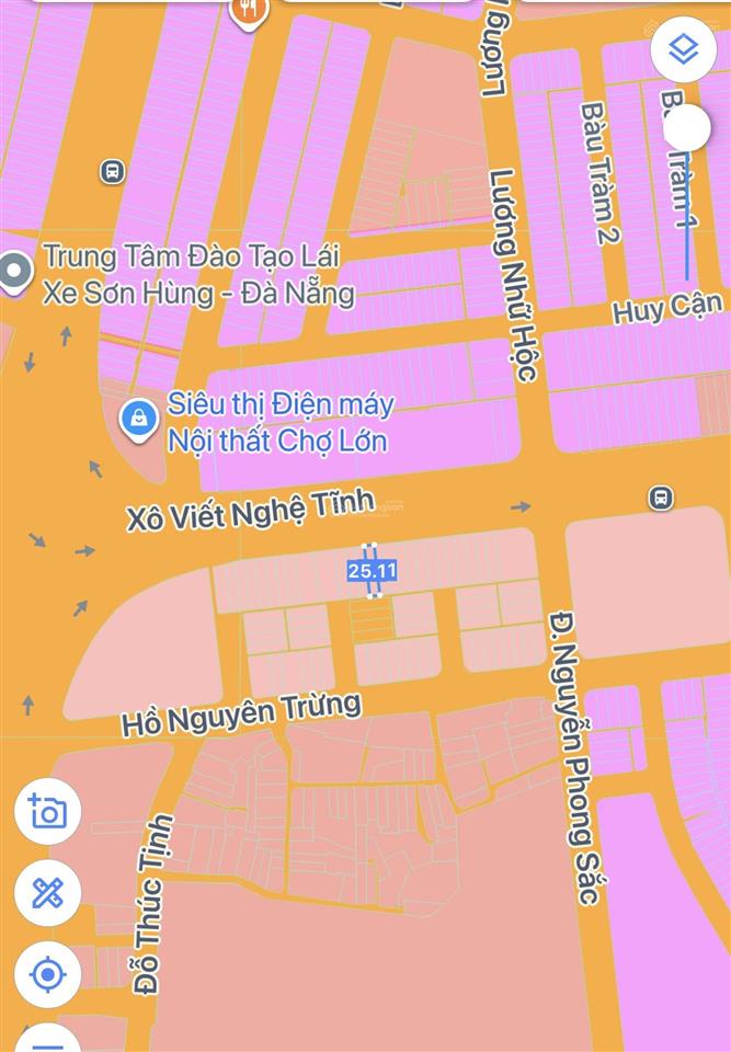 Đất kinh doanh giá siêu tốt! mặt tiền xô viết nghệ tĩnh 3, 125m2 vị trí trung tâm đà nẵng giá 16 ty