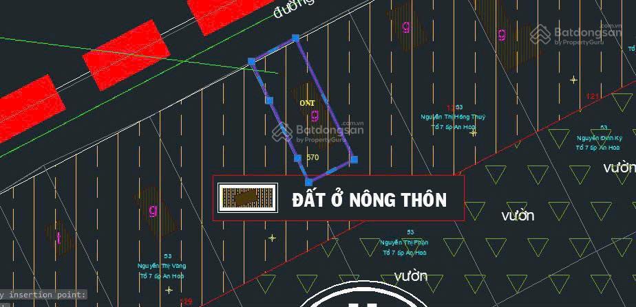 Bán nhà đất đường 793 ra nguyễn thị rành, an phú, củ chi. 1,55 tỷ